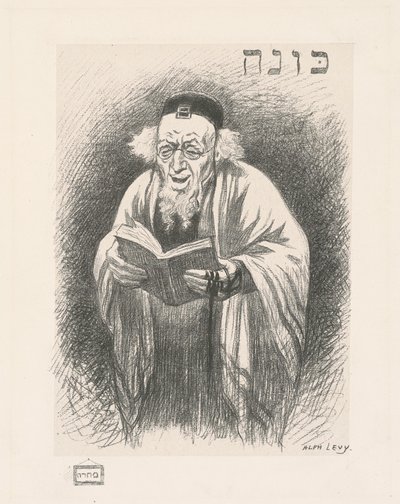De Rabbi door Alph Levy