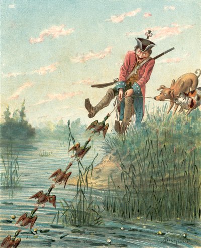 Avonturen van Baron Munchhausen door Alphonse Adolphe Bichard