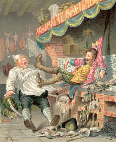 Avonturen van Baron Munchhausen door Alphonse Adolphe Bichard