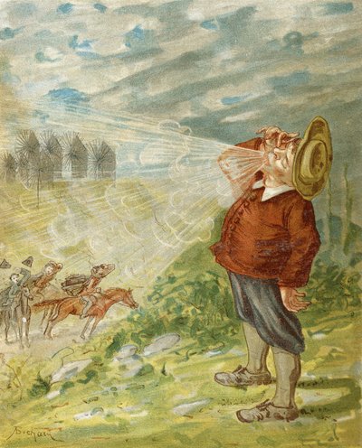 Hoe baron Munchausen de blazer verkreeg, uit 