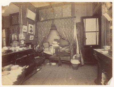 Moord op de weduwe Limoy (Zicht vanuit de Loge) door Alphonse Bertillon