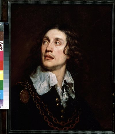 Portret van een acteur door Alphonse François