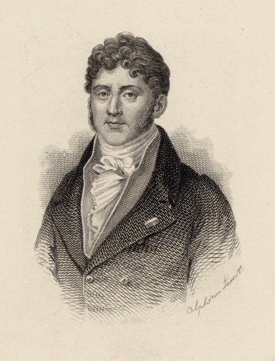 Portret van de componist Étienne Nicolas Méhul 1763-1817 door Alphonse Lamotte