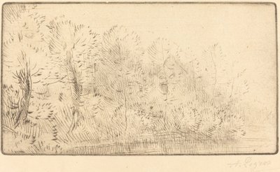 Langs de rivier door Alphonse Legros