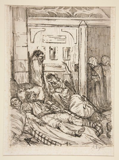 Ambulance door Alphonse Legros