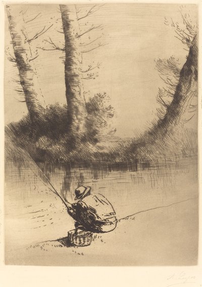 Visser door Alphonse Legros
