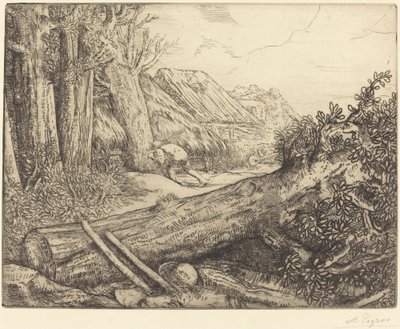 Bij de houthakkers door Alphonse Legros