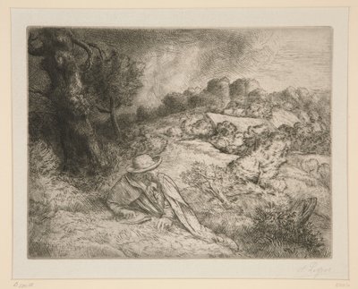Kasteel van de geesten door Alphonse Legros