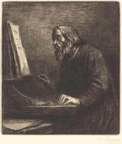 De koormeester door Alphonse Legros