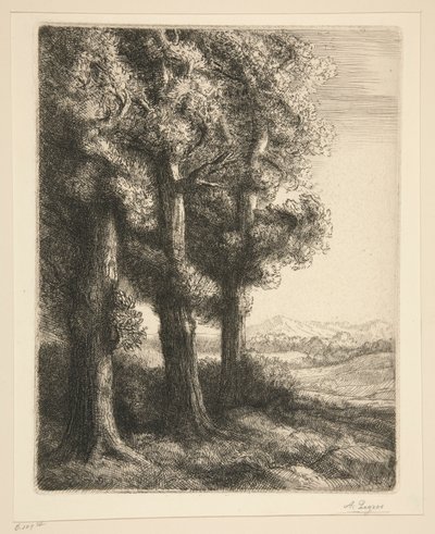 Hoek van door Alphonse Legros