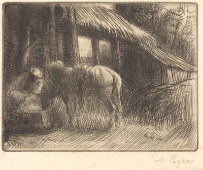 Drinkbak, 2e plaat door Alphonse Legros