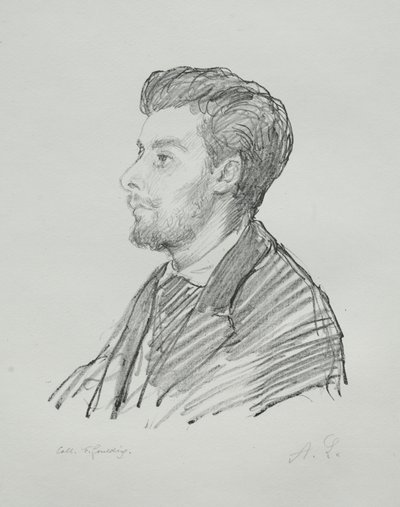 Frédéric Régamey door Alphonse Legros