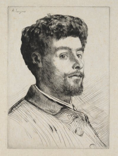 Frédéric Régamey door Alphonse Legros