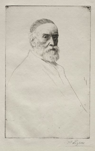 G. F. Watts door Alphonse Legros