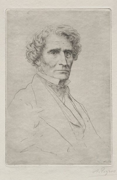 Hector Berlioz door Alphonse Legros