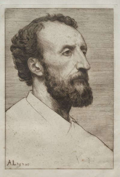 Jules Dalou door Alphonse Legros