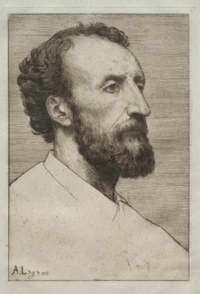 Jules Dalou door Alphonse Legros