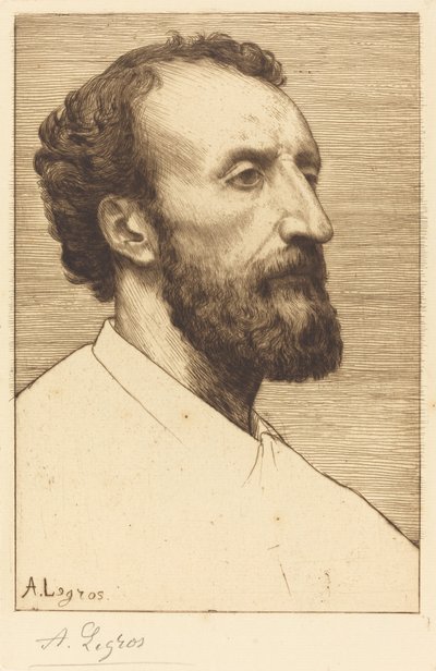 Jules Dalou, 2e plaat door Alphonse Legros