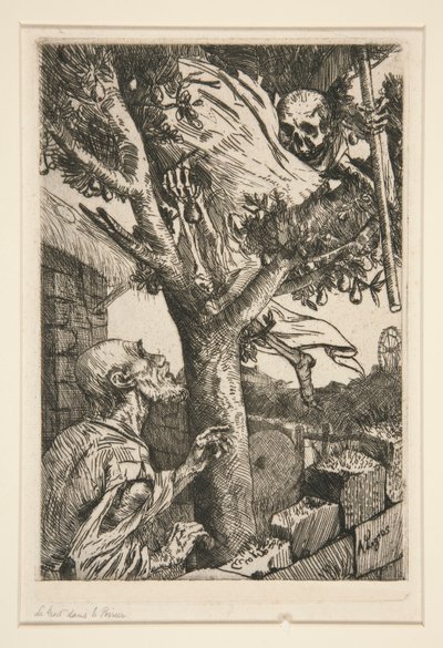 De dood in de perenboom door Alphonse Legros