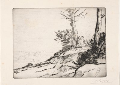 De struikheuvel door Alphonse Legros