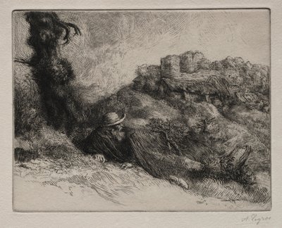Le Châteaux des Revenants door Alphonse Legros