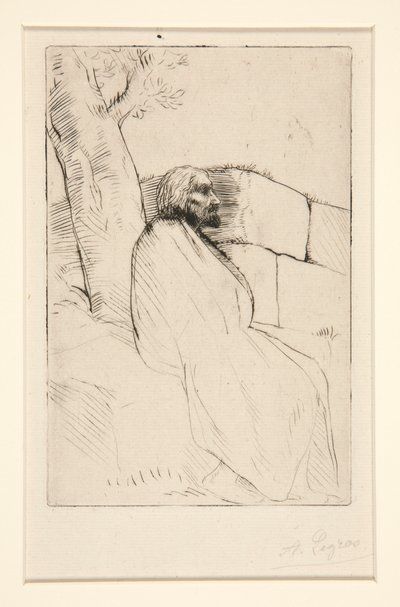 De Filosoof door Alphonse Legros