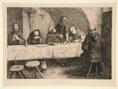 Le Refectoire door Alphonse Legros