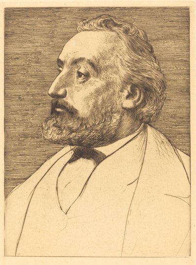 Leon Gambetta, 2e plaat door Alphonse Legros