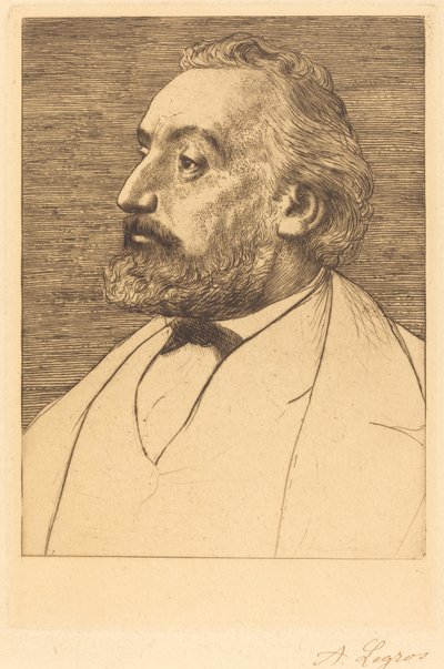 Leon Gambetta, 2e plaat door Alphonse Legros