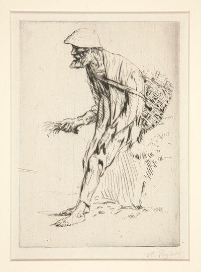 Marchand de Mouron door Alphonse Legros