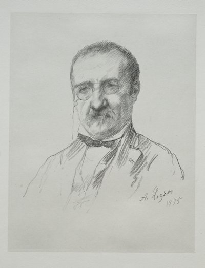 De Heer Champfleury door Alphonse Legros
