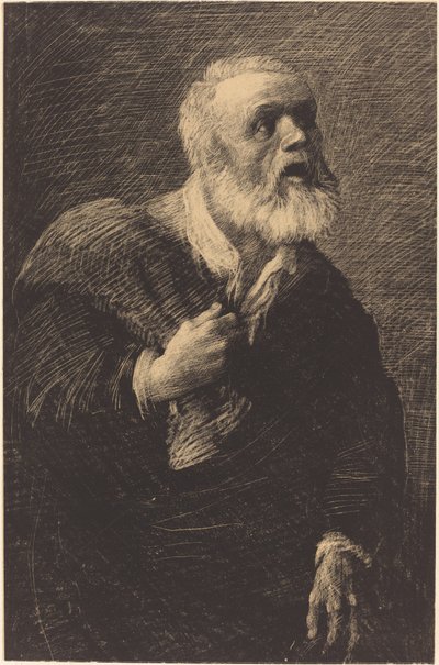 Nachtomroeper door Alphonse Legros