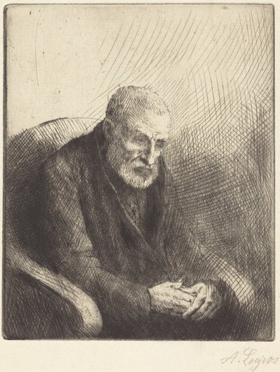 Verlamde door Alphonse Legros
