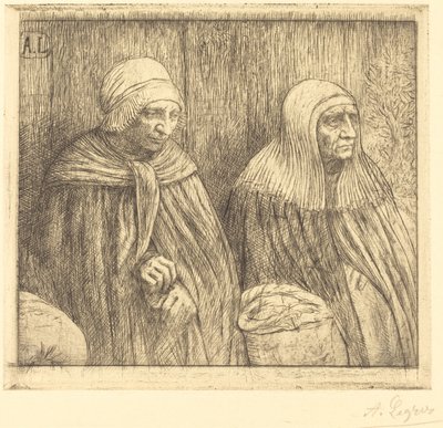 Boeren door Alphonse Legros