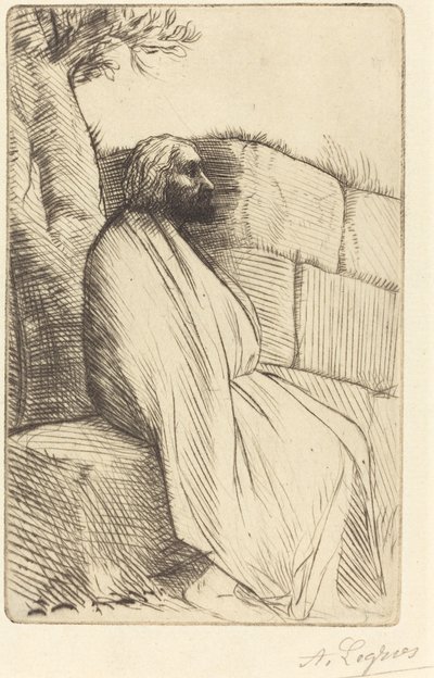 Filosoof (Le philosophe) door Alphonse Legros
