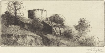 Duiventoren door Alphonse Legros