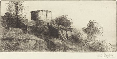 Duiventoren door Alphonse Legros