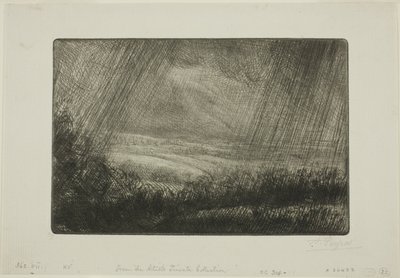 Vlak door Alphonse Legros