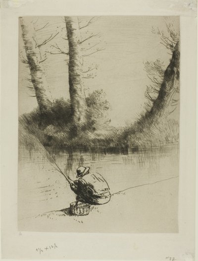 Paaldraaier door Alphonse Legros