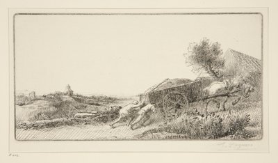 Rentrant le Foin door Alphonse Legros
