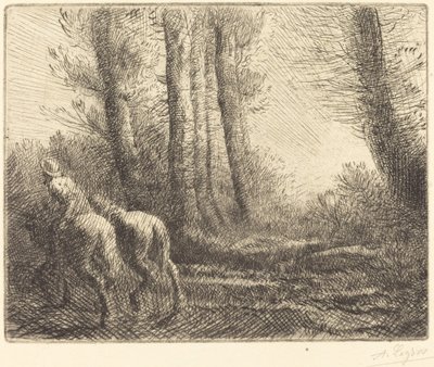 Terugkeer van het Ploegen door Alphonse Legros
