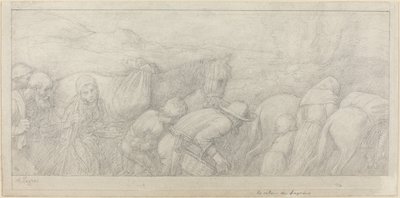 Terugkeer van de Boeren door Alphonse Legros