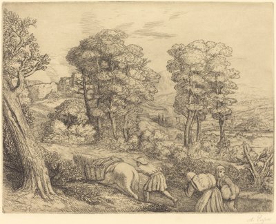 Terugkeer naar de Boerderij door Alphonse Legros