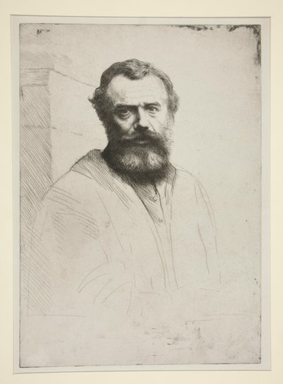 Zelfportret door Alphonse Legros