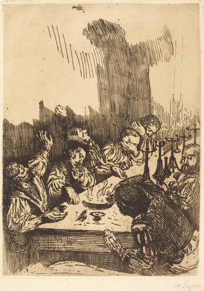 Schaduw door Alphonse Legros