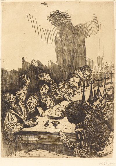 Schaduw Ombre door Alphonse Legros