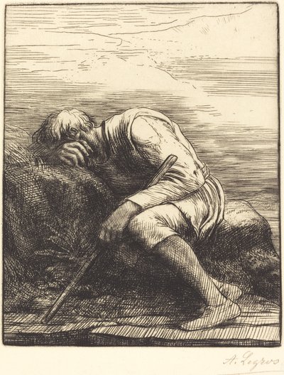 Sinbad de Zeeman door Alphonse Legros