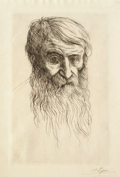 Sir Frederick Leighton door Alphonse Legros