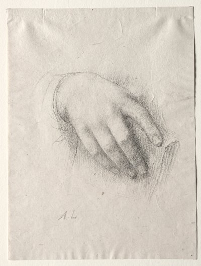 Studie van handen door Alphonse Legros