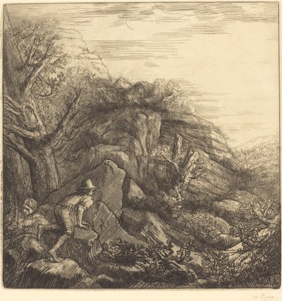 Zonsopgang door Alphonse Legros